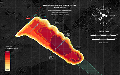 GeoResonance Very-High-Resolution Remote Sensing of gold deposit